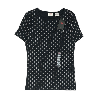 Black Print Blouse