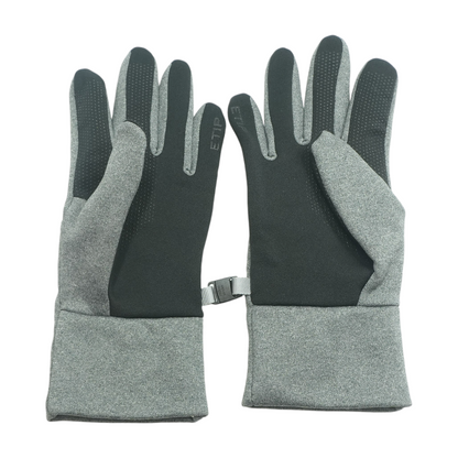 Gray 100% Polyester Gloves