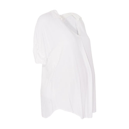White Maternity Blouse