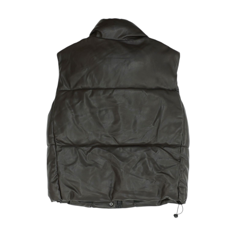 Brown Solid Vest