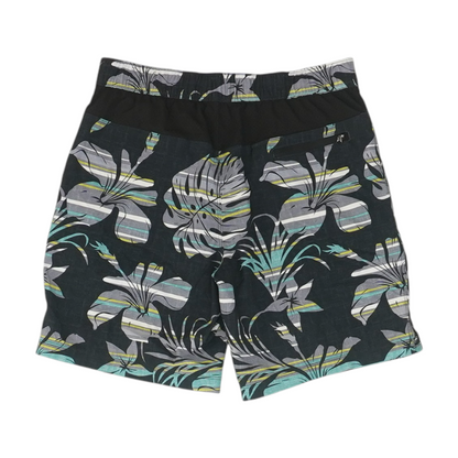 Black Tropical Swim Bottom