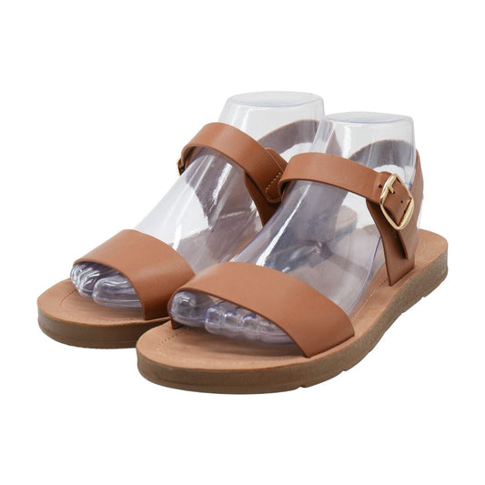 Tan Flat Sandals