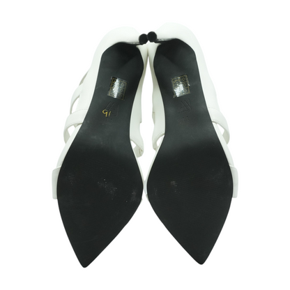 White Stiletto Heels