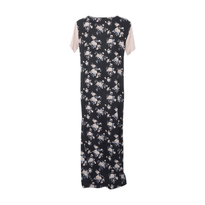 Black Floral Maxi Dress