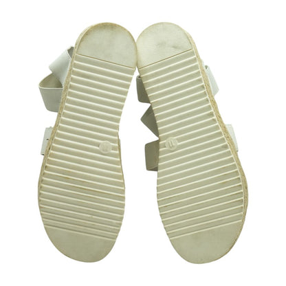 White Platform Sandals