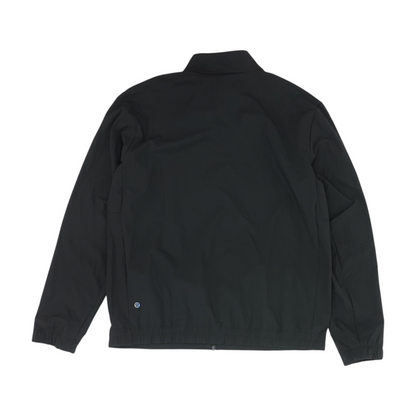 Black Solid Active Jacket
