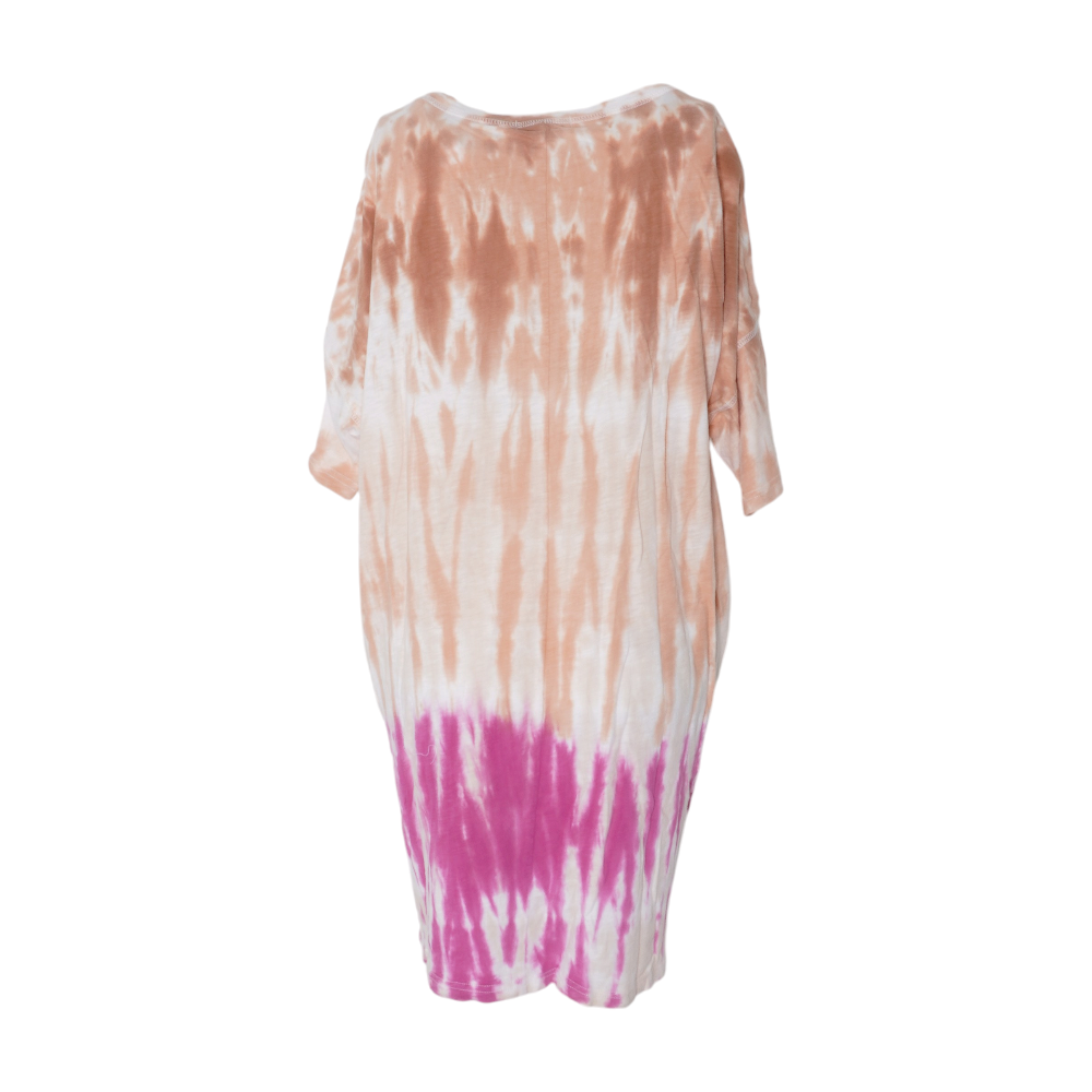 Multi Tie-Dye Mini Dress