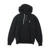 Black Solid Hoodie Pullover