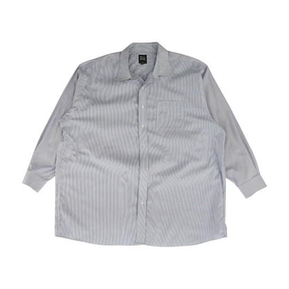 Blue Striped Long Sleeve Button Down