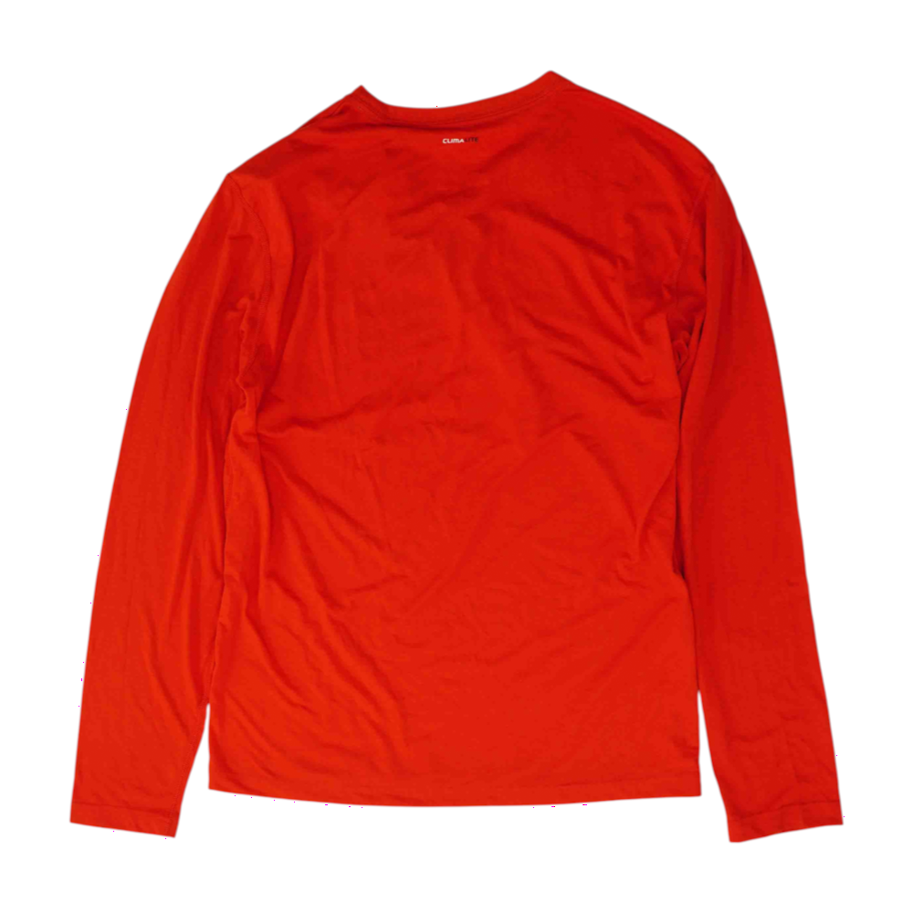 Red Solid Active T-Shirt