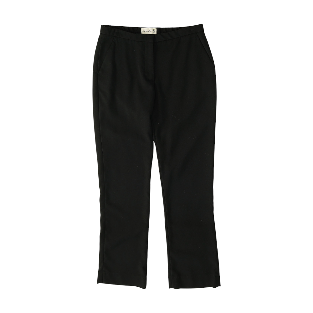 Black Regular Pants