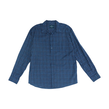 Multi Plaid Long Sleeve Button Down