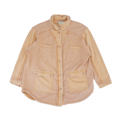 Peach Plus Button Down