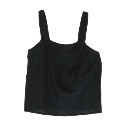 Black Solid Tank