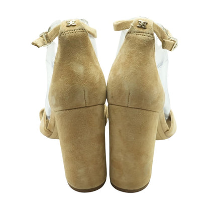 Tan Block Heels
