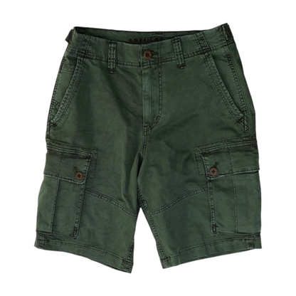 Green 5-Pocket Shorts