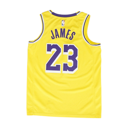 Men's Yellow Los Angeles Lakers Sleeveless Jersey