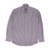 Purple Check Long Sleeve Button Down
