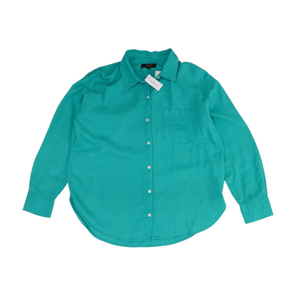 Turquoise Button Down