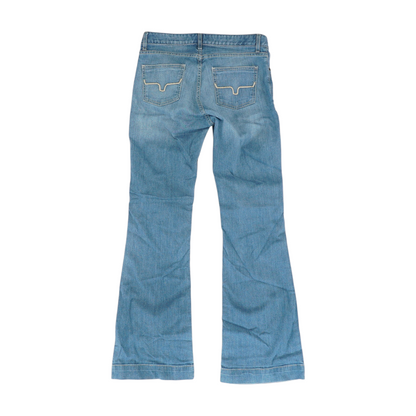 Blue Wide Leg Jeans