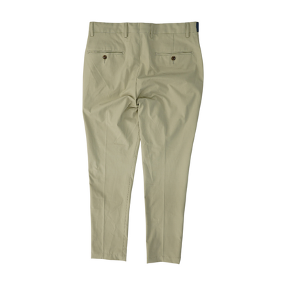 Beige Tapered Pants