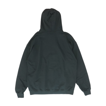 Black Solid Hoodie Pullover