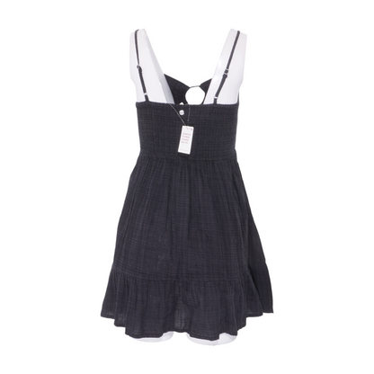 Black Plaid Mini Dress