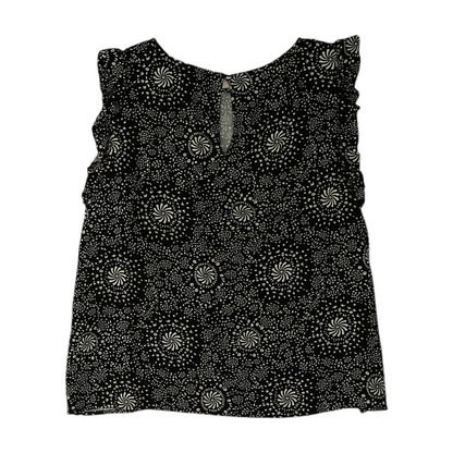 Black Print Blouse