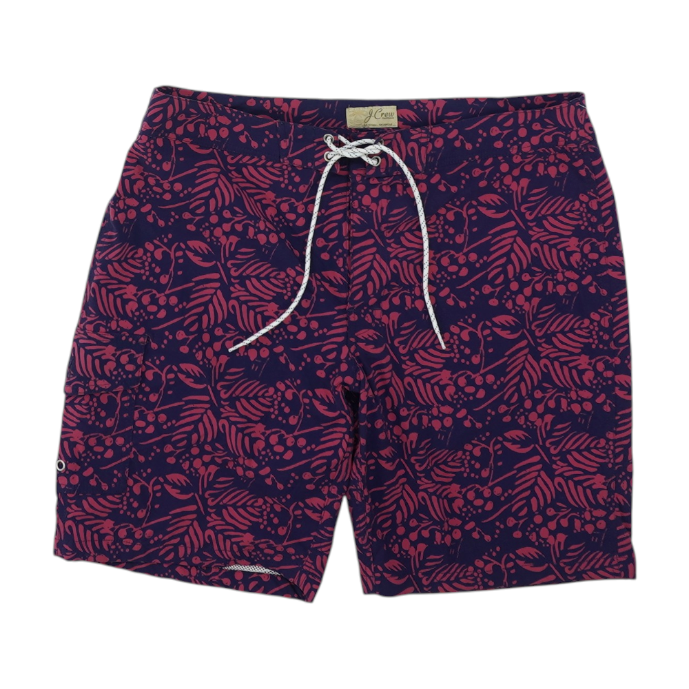 Navy Tropical Swim Bottom