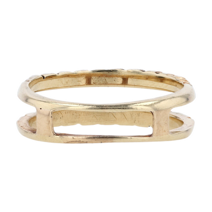 10K Yellow Gold Band Ring