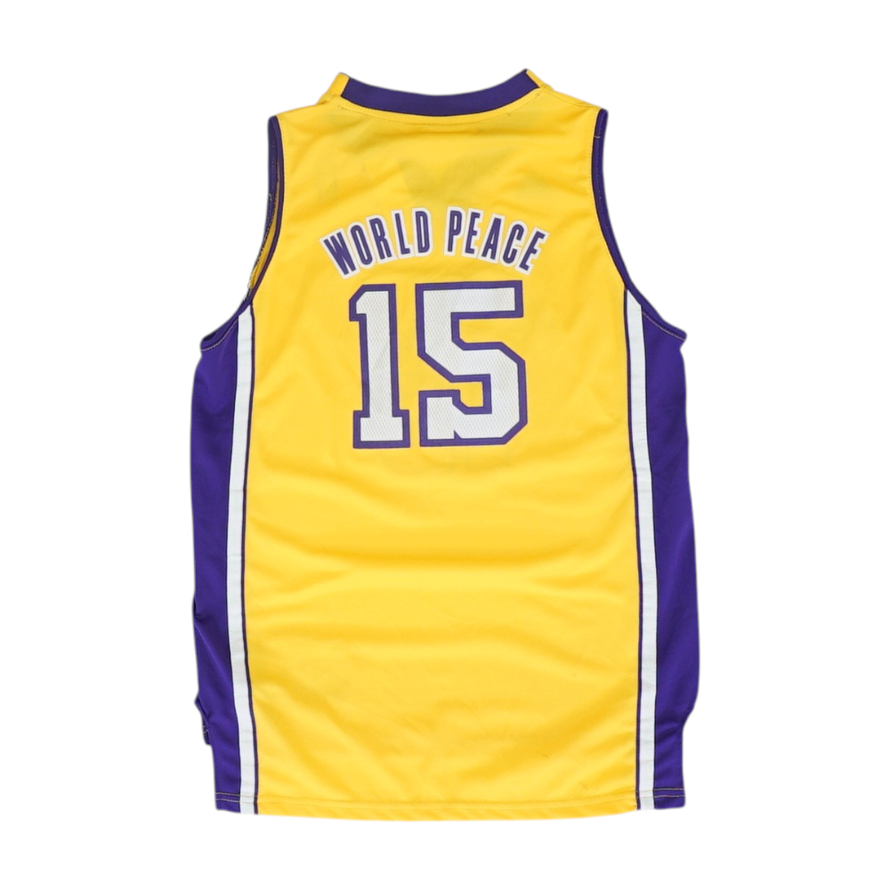 Men's Yellow Los Angeles Lakers Sleeveless Jersey