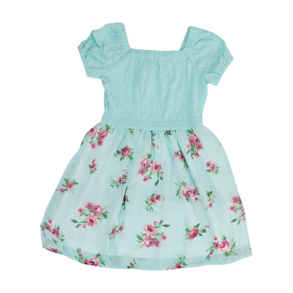 Blue Floral Dress