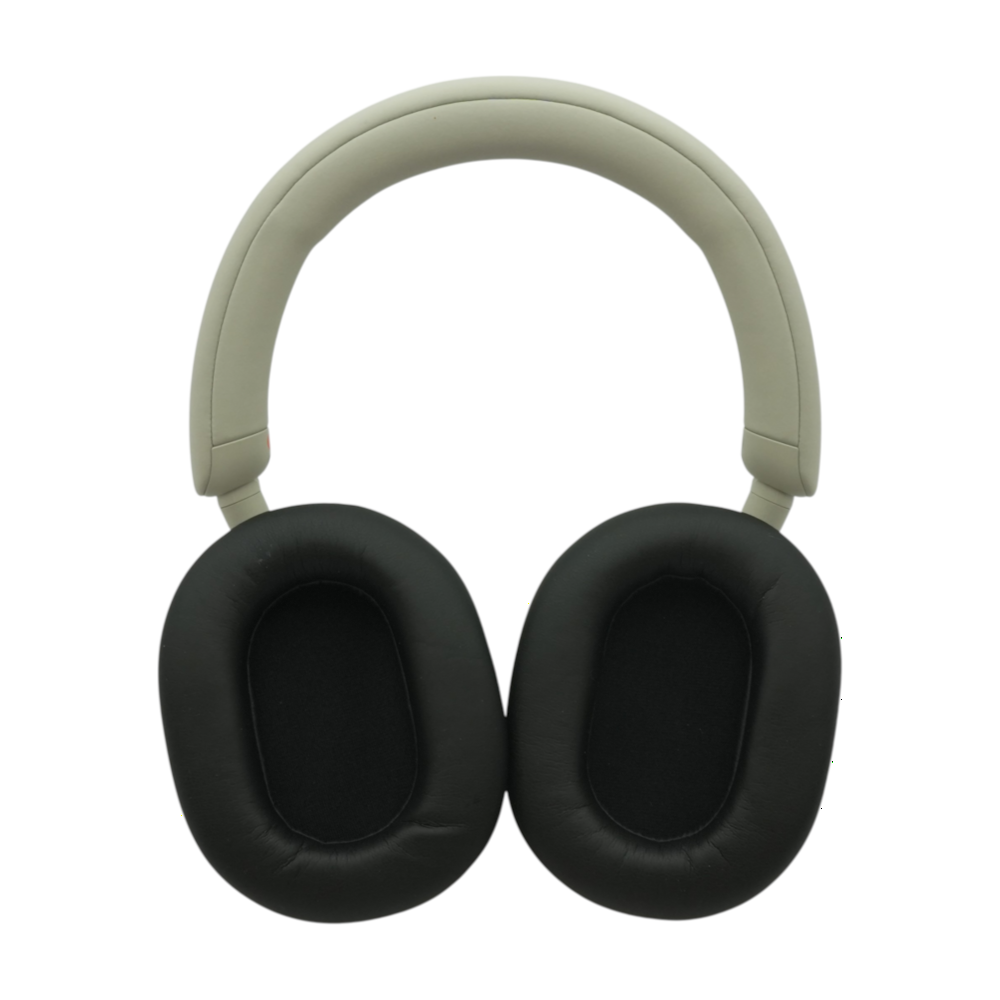 Sony Silver WH-1000XM5 Noise Cancelling Headphones With Black Earpads – Image 2