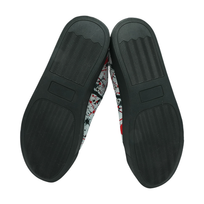 White High-Top Athletic Shoes