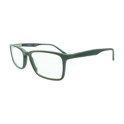 Green M-Moore Square Prescription Eyewear