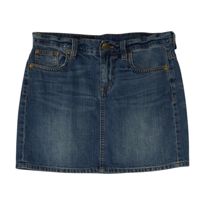 Blue Mini Skirt