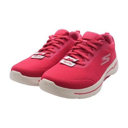 Go Walk Arch Fit Magenta Low Top Athletic Shoes