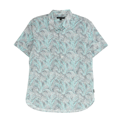 Multi Print Short Sleeve Button Down