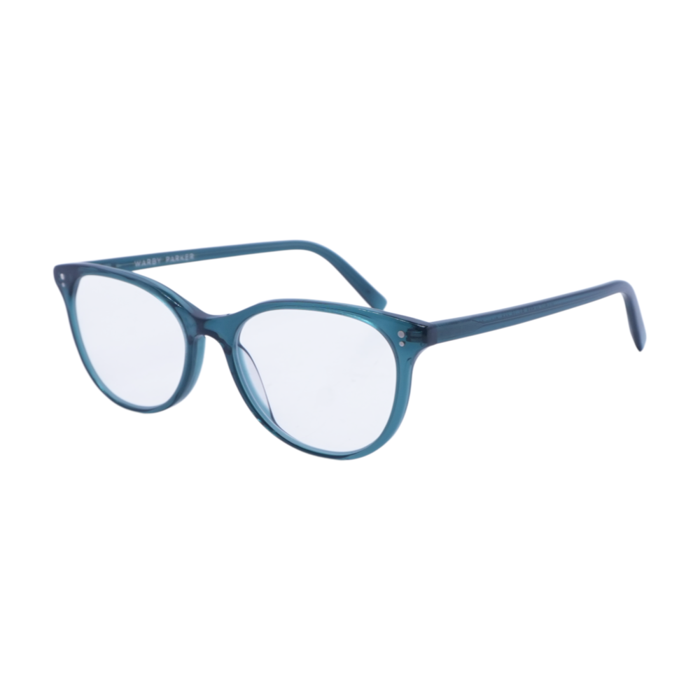 Warby Parker Green Nadia M Round Prescription Eyewear – Image 1