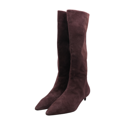 Brown Knee-High Boots