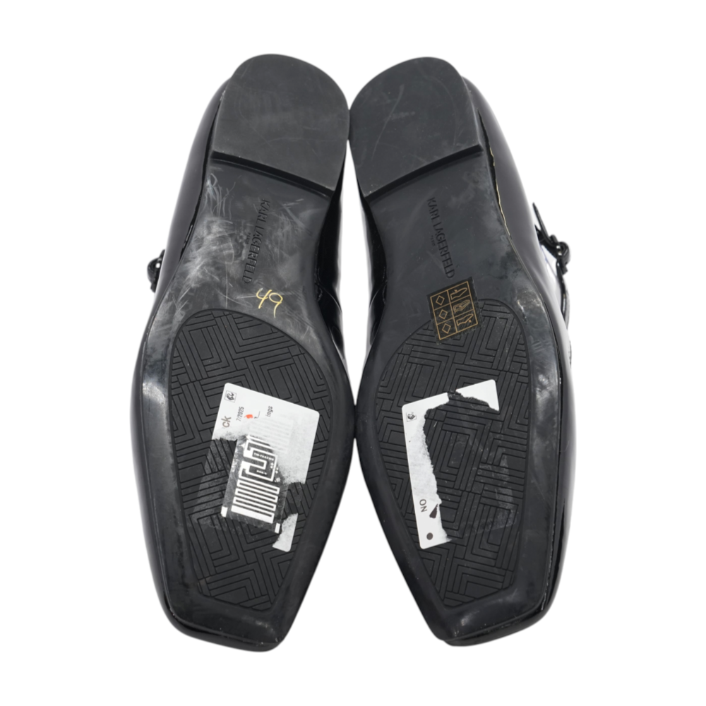 Karl Lagerfeld Black Flats – Image 4