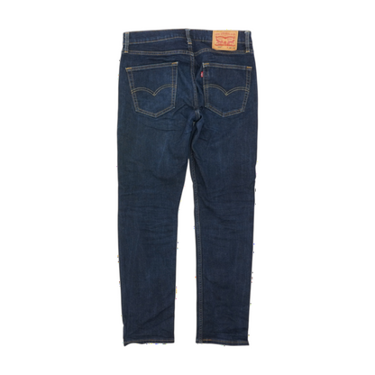 502 Navy Tapered Jeans