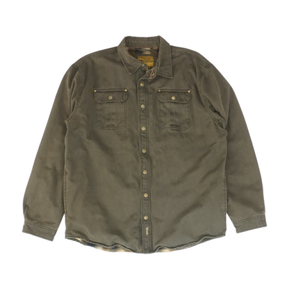 Brown Tall Solid Jacket
