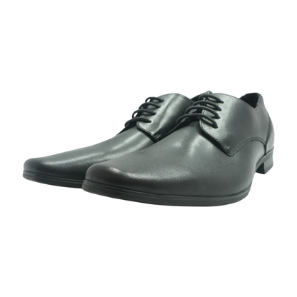Black Lace-Up Dress Shoes