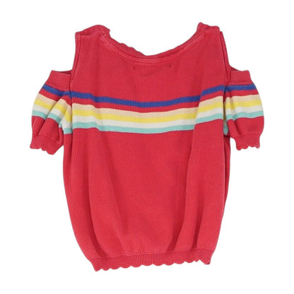 Pink Striped Sweater
