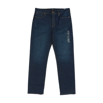 Navy Tall Straight Jeans