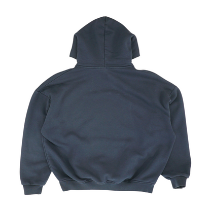 Navy Solid Hoodie Pullover
