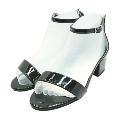 Ankle Strap Dress Black Sandals