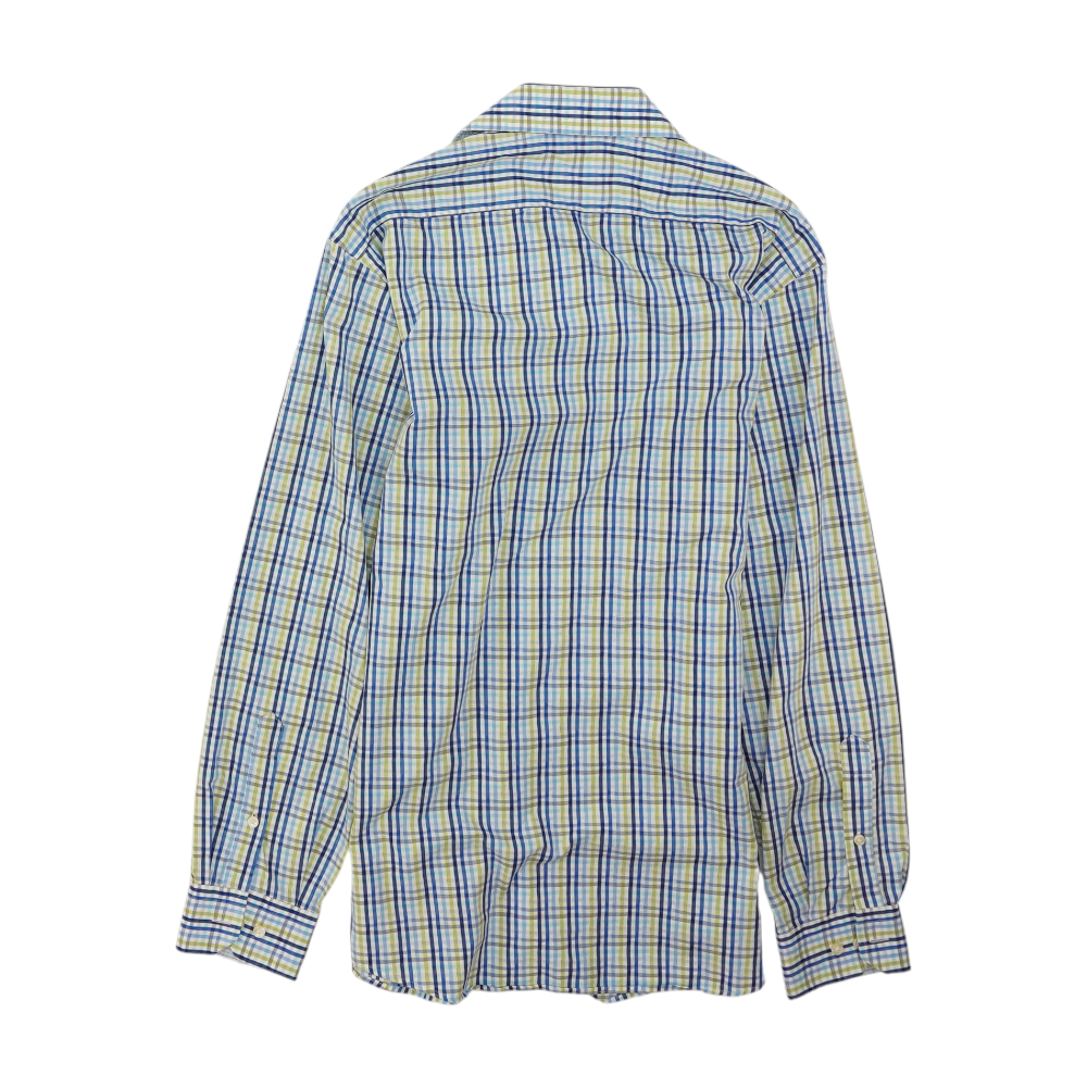 Multi Check Long Sleeve Button Down