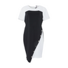 Tommy Hilfiger Black Color Block Midi Dress – Image 1